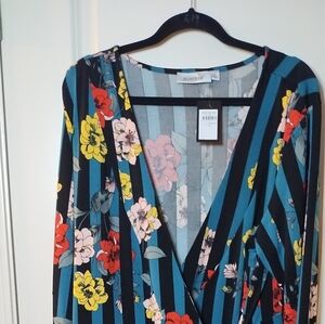 NWT Babee! Wrap Me Hunty Wrap Dress